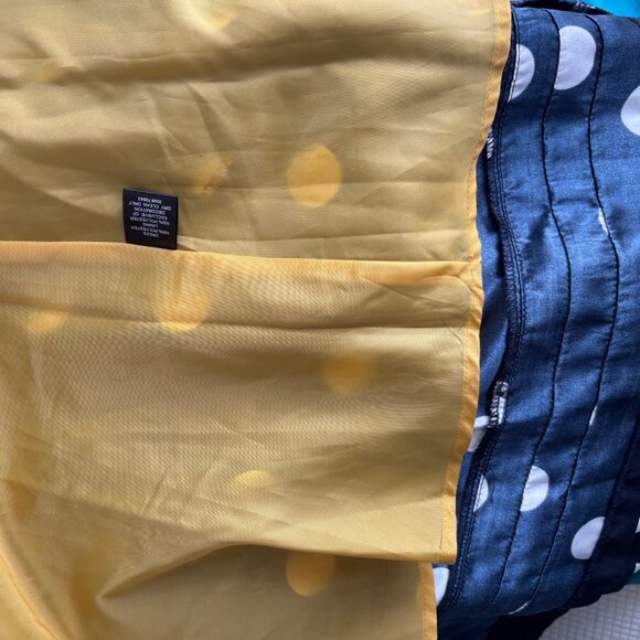 JESSICA HOWARD GORGEOUS DARK BLUE & WHITE POLKA DOT DRESS, SZ. 8 - Picture 6 of 6